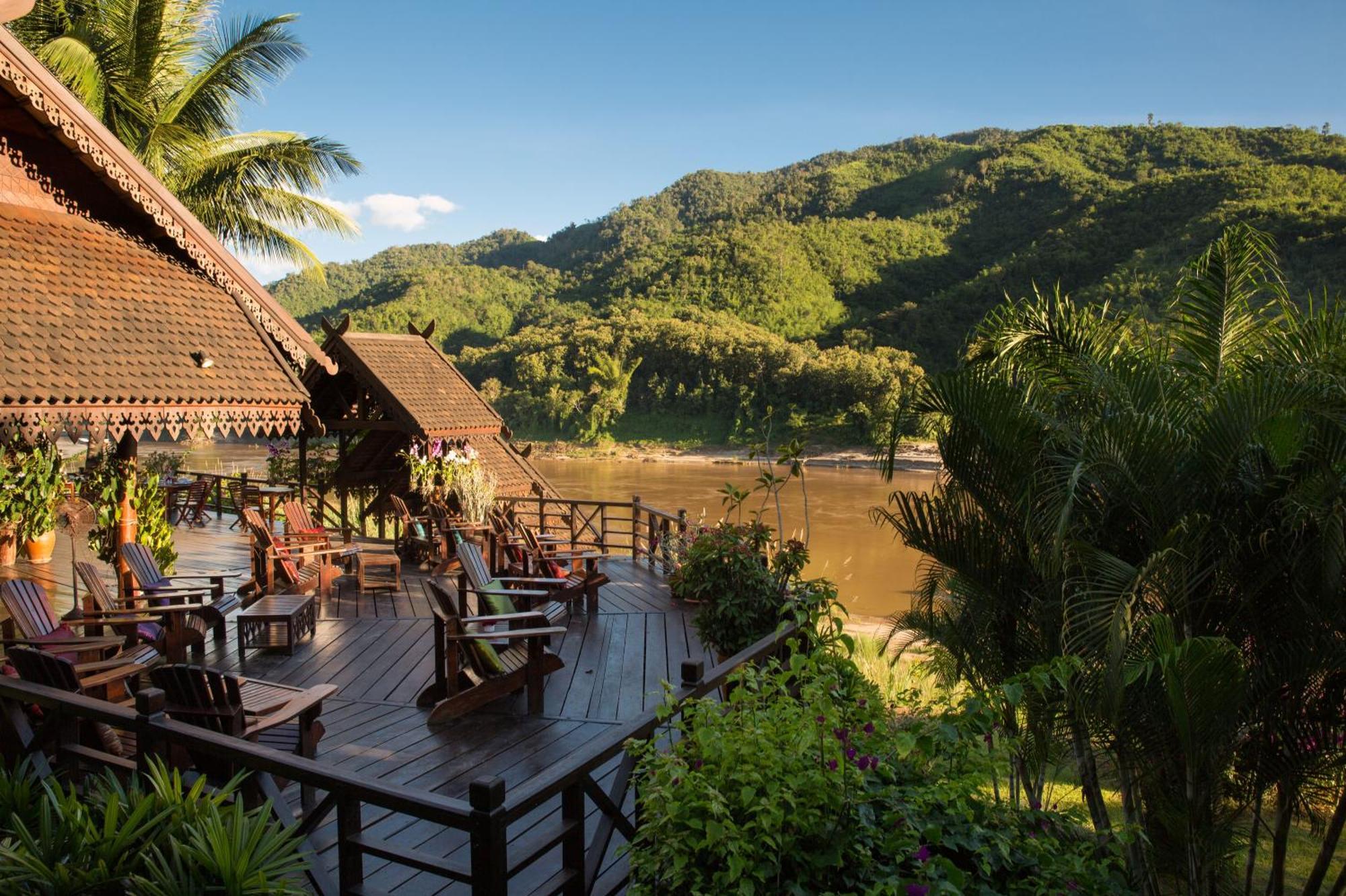 The Luang Say Lodge Muang Pakbèng Exteriér fotografie